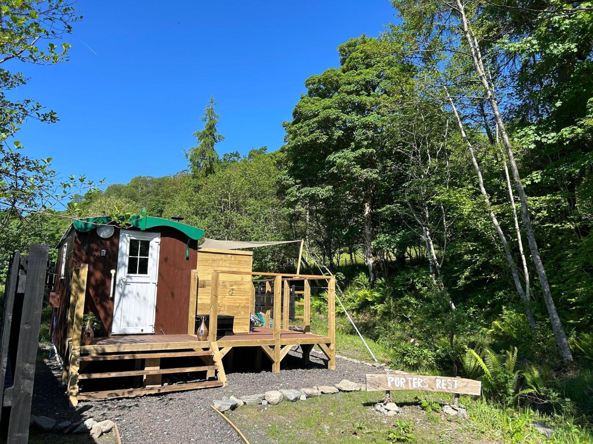 Appin Holiday Homes -Caravans, Lodges, Shepherds Hut And Train Carriage Stays Zewnętrze zdjęcie